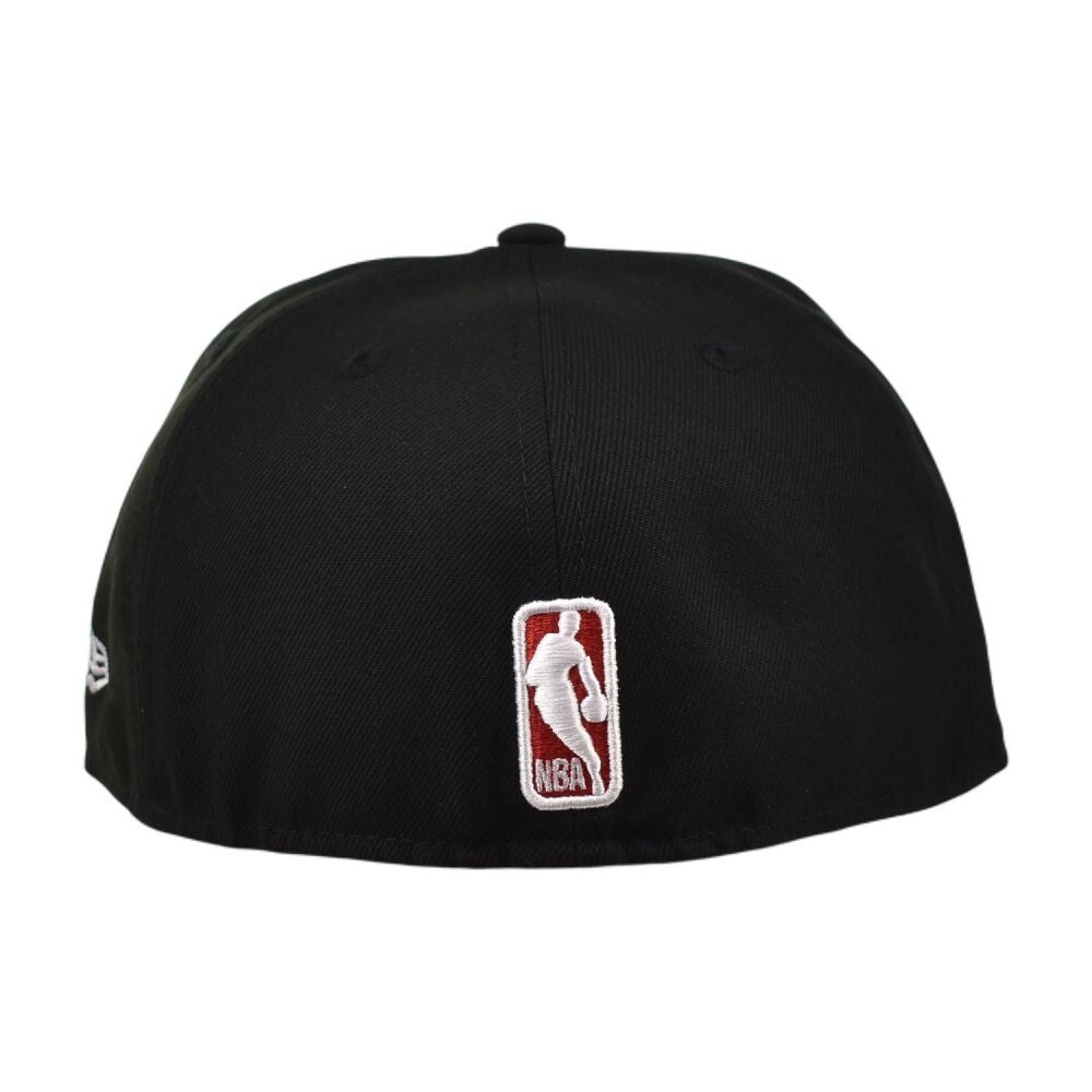 New Era Chicago Bulls Eastern Conference Mens Fitted Hat Black 60399352