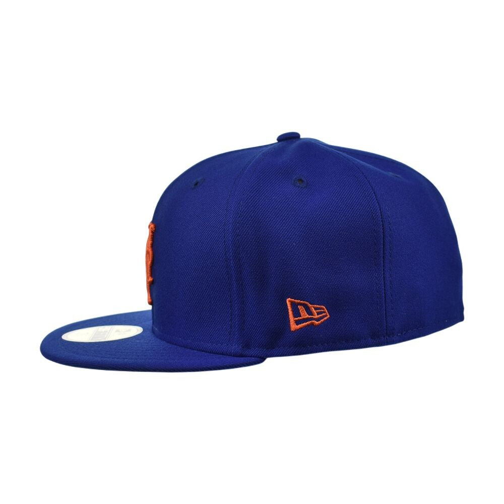 New Era NY Mets World Series 1986 Men's Fitted Hat Blue  60399390
