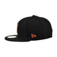 New Era Baltimore Orioles All Star Mens Fitted Hat Black/Orange 60399393