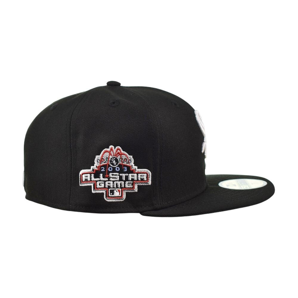 New Era White Sox All Star Game 2003 Men's Fitted Hat Black 60399394