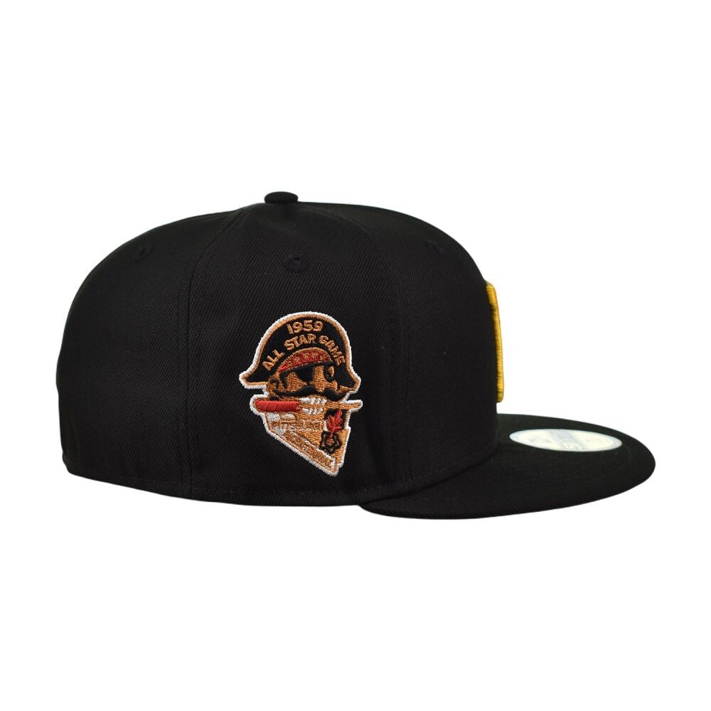 New Era Pittsburgh Pirates All Star Game Mens Fitted Hat Black 60399404