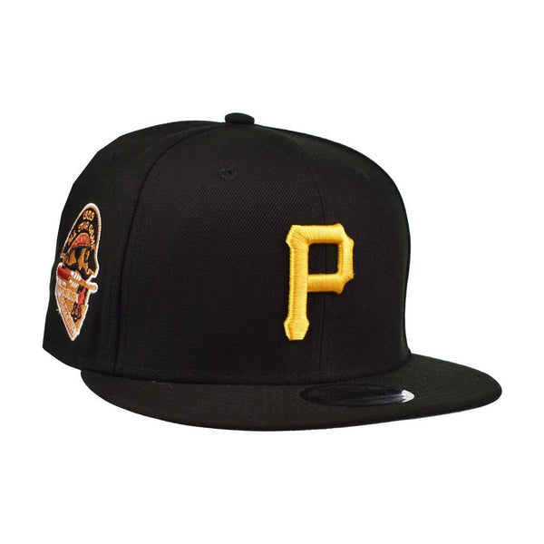 New Era Pirates EG Side Patch 9Fifty Snapback Men's Hat Black 60400838 (OS)