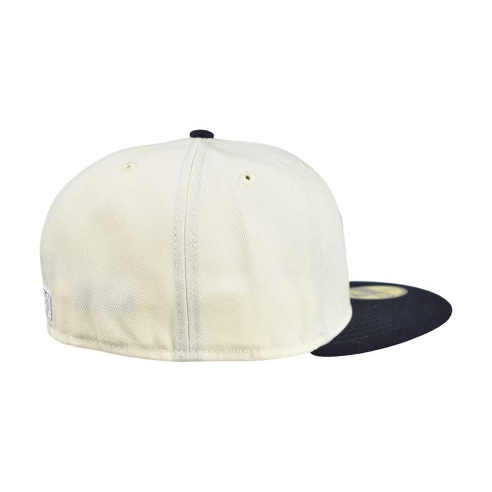 New Era NY Yankees Evergreen Men's Fitted Hat Chrome White 60439187
