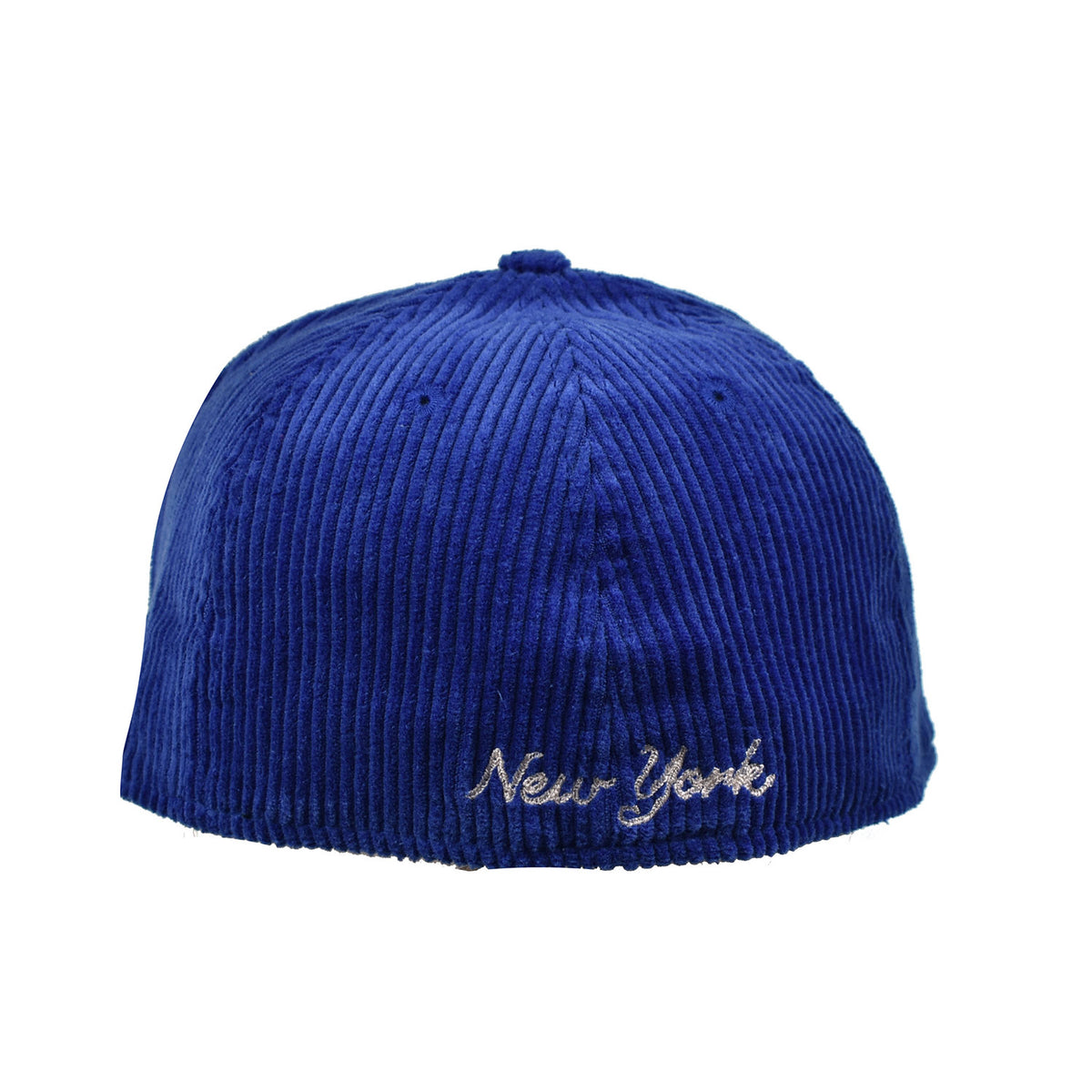 New Era New York Mets Letterman Pin Corduroy 59Fifty Men's Fitted Hat Royal Blue