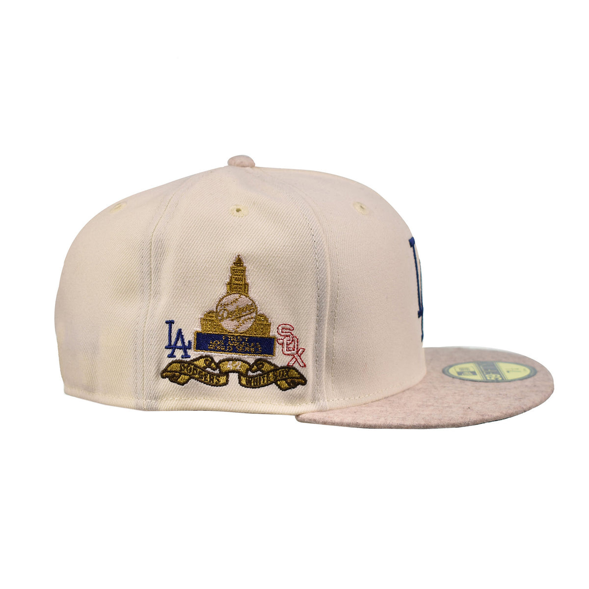 New Era Los Angeles Dodgers Match-Up 59Fifty Men's Fitted Hat White