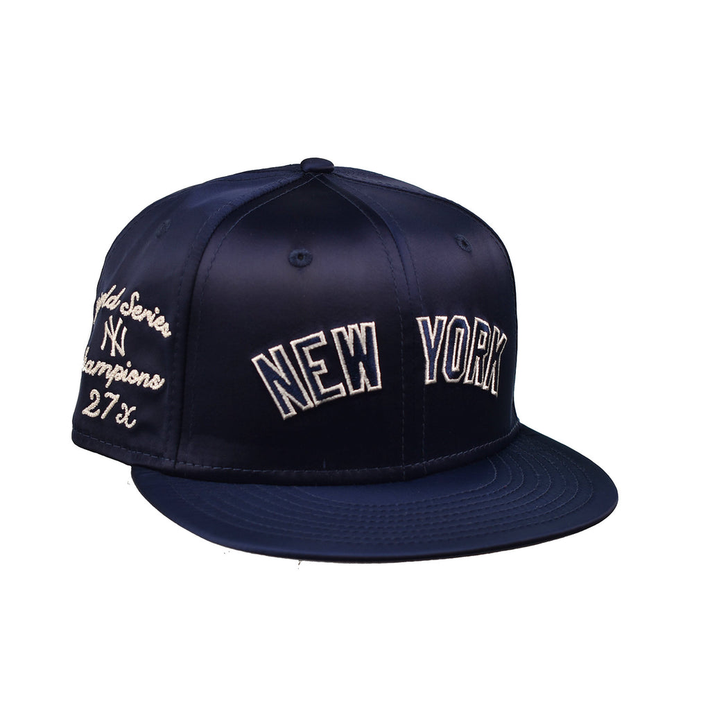 New Era New York Yankees "Satin Script" 9Fifty Men's Snapback Hat Navy