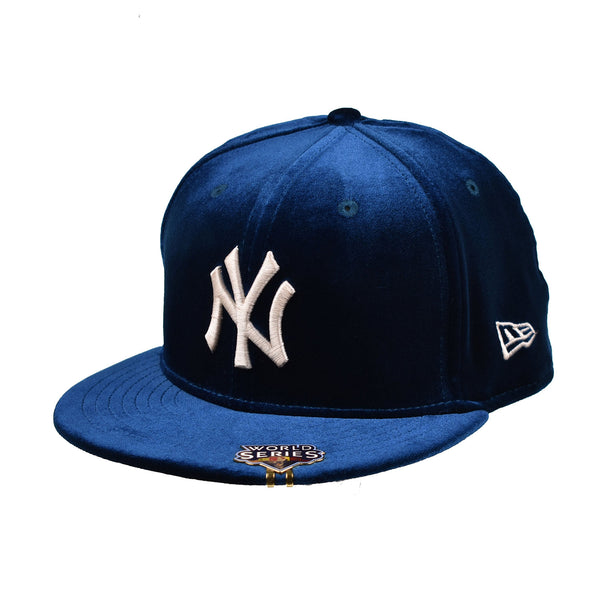 New Era MLB New York Yankees Velvet Visor Clip 59Fifty Men's Fitted Hat Teal