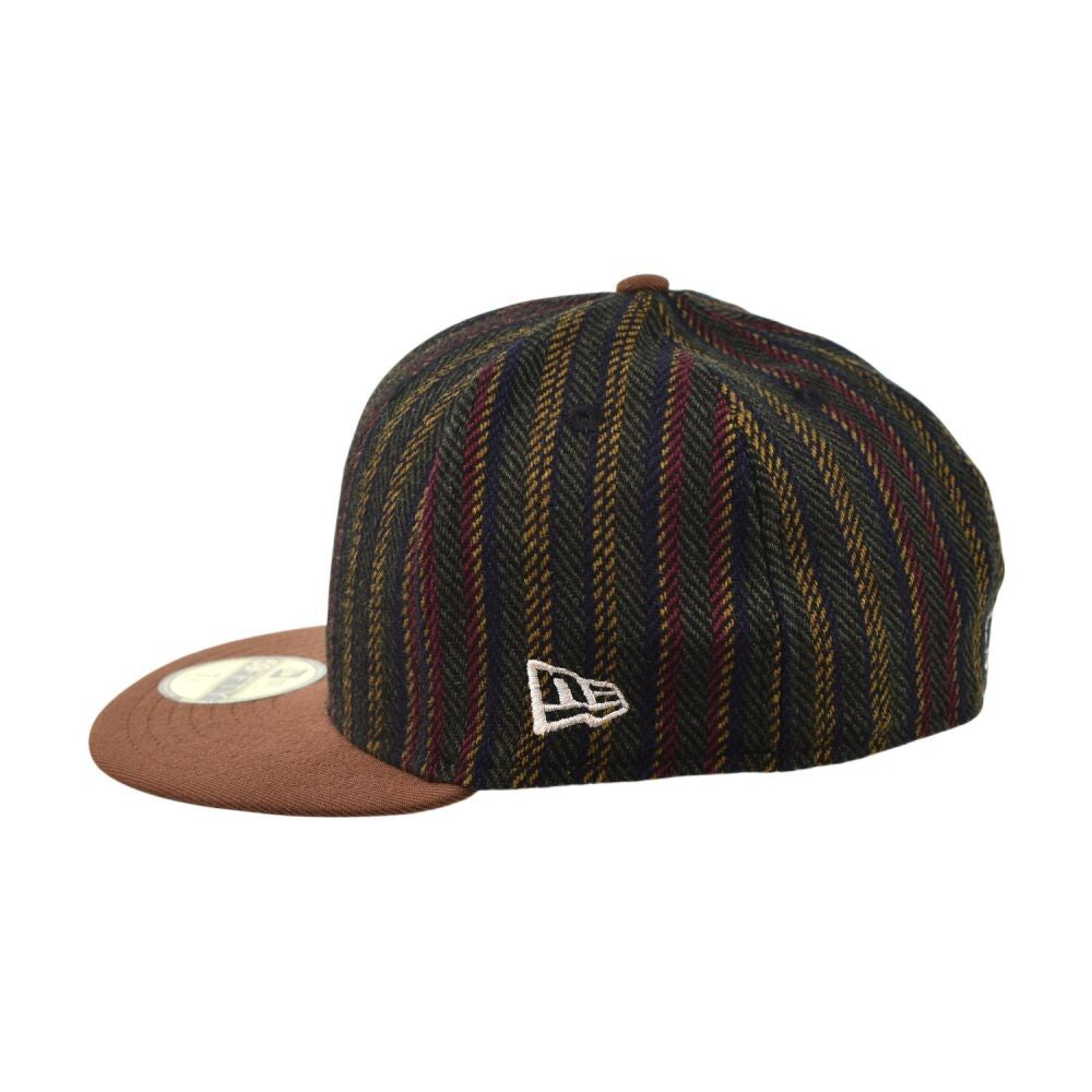 New Era NY Mets Vintage 59Fifty Men's Fitted Hat Brown Herringbone 60586699