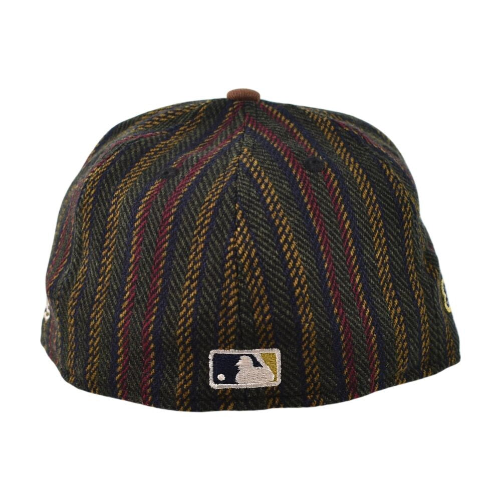 New Era NY Mets Vintage 59Fifty Men's Fitted Hat Brown Herringbone 60586699