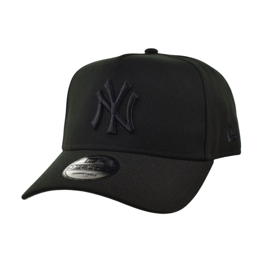 New Era MLB NY Yankees 9Forty A-Frame Men's Snapback Hat Black 60587062