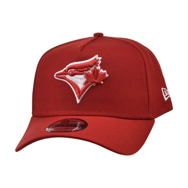 New Era Toronto Blue Jays A-Frame Men's Snapback Hat Red/White 60587082