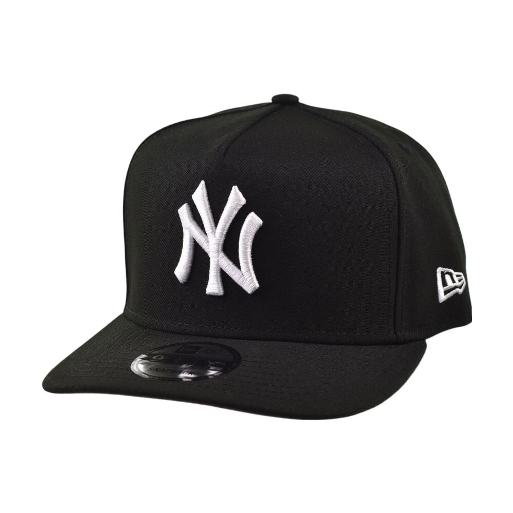 New Era New York Men's 9Fifty A-Frame Snapback Hat Black 60587167