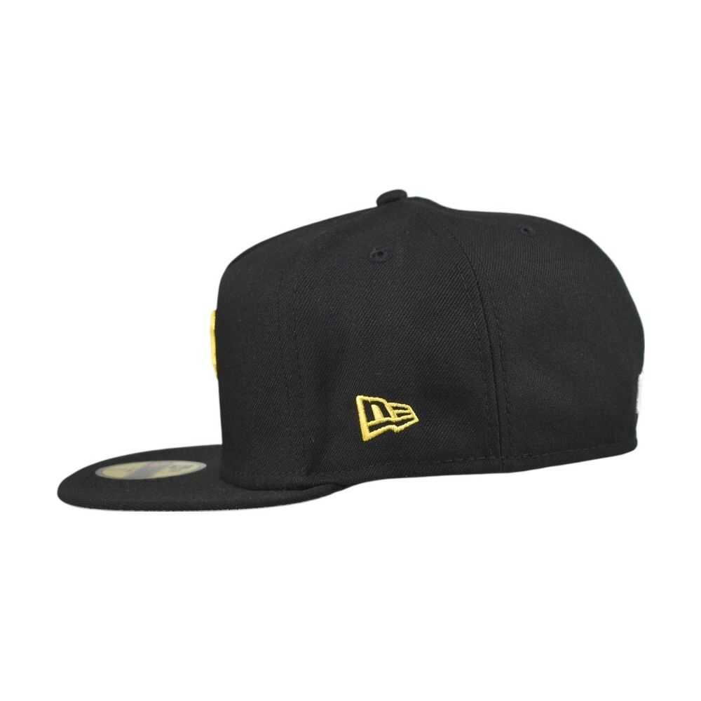 New Era Pittsburgh Pirates A-Frame 59Fifty Men Fitted Hat Black 60596830
