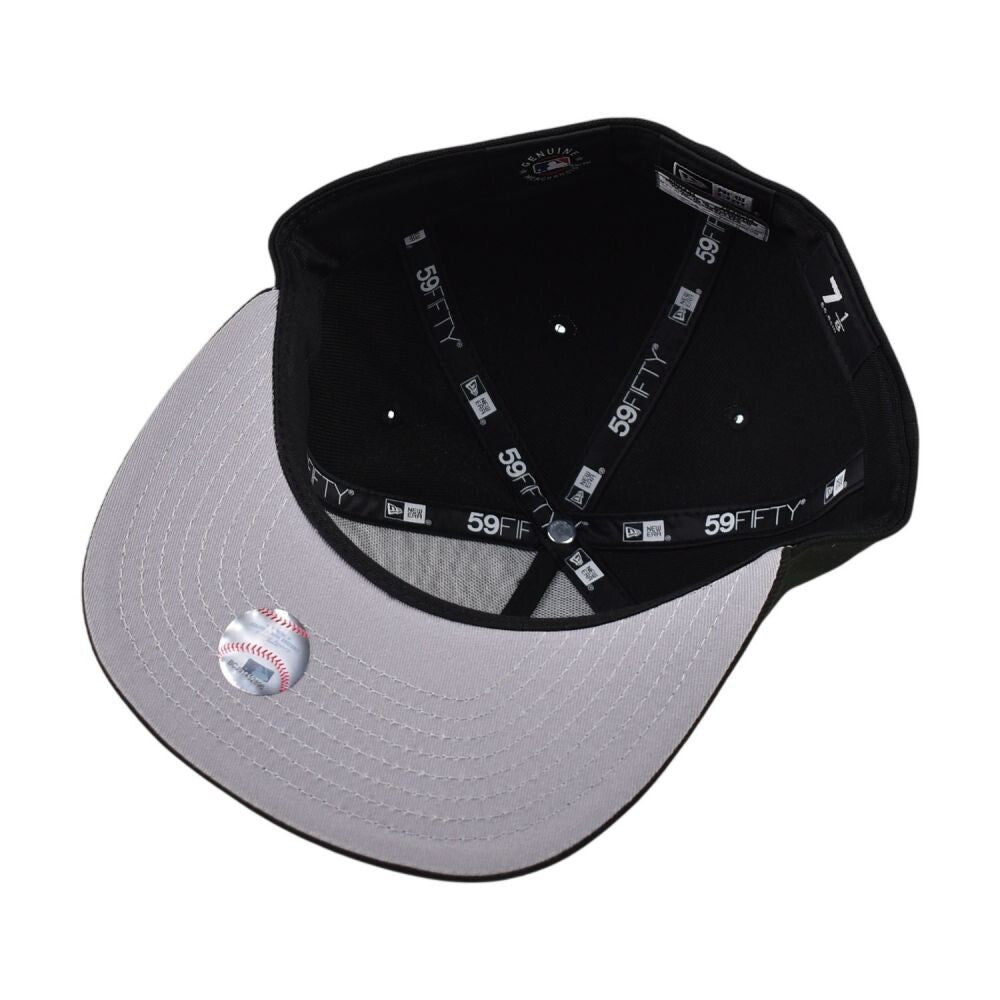 New Era Pittsburgh Pirates A-Frame 59Fifty Men Fitted Hat Black 60596830
