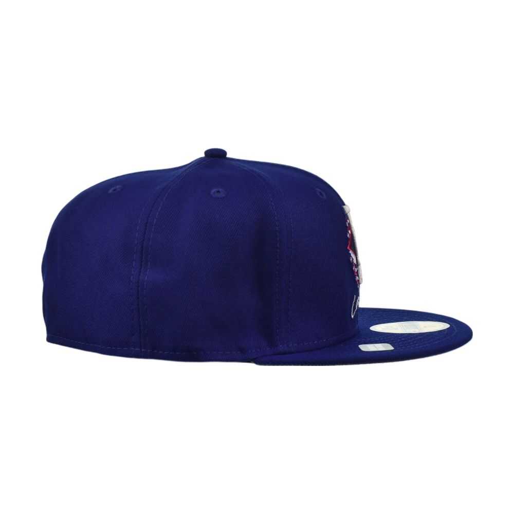 New Era Neon LA Dodgers Glow-In-The-Dark Men's Fitted Hat Blue 60625891