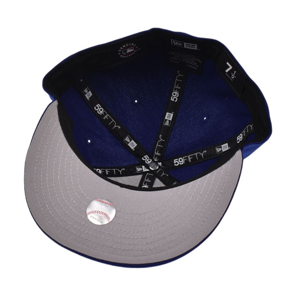 New Era Neon LA Dodgers Glow-In-The-Dark Men's Fitted Hat Blue 60625891