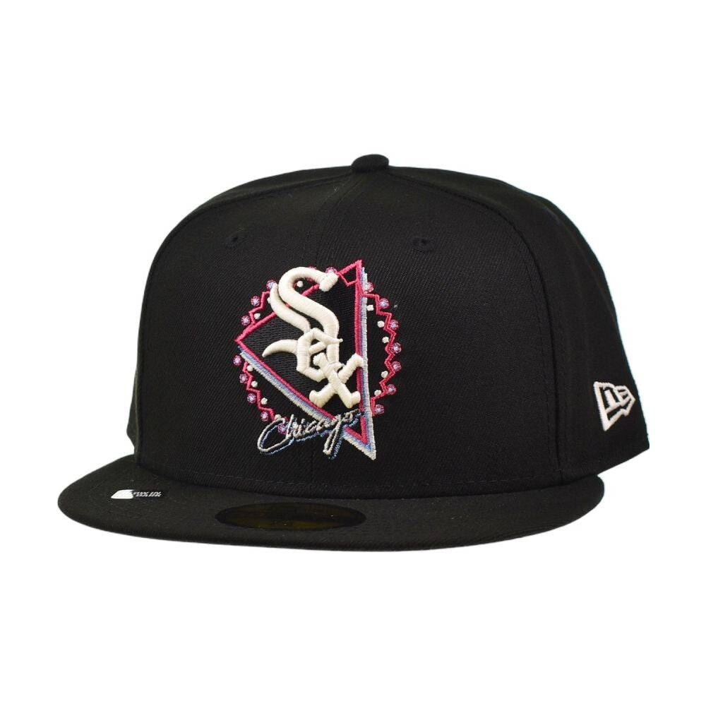 New Era Chicago White Sox Glow-In-The-Dark Men's Hat Black  60625900