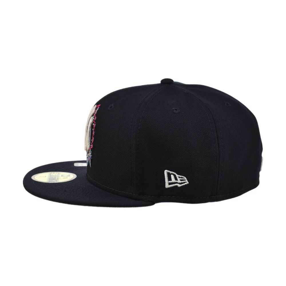 New Era NY Yankees Neon Glow-In-The-Dark Men's Fitted Hat Navy 60625910