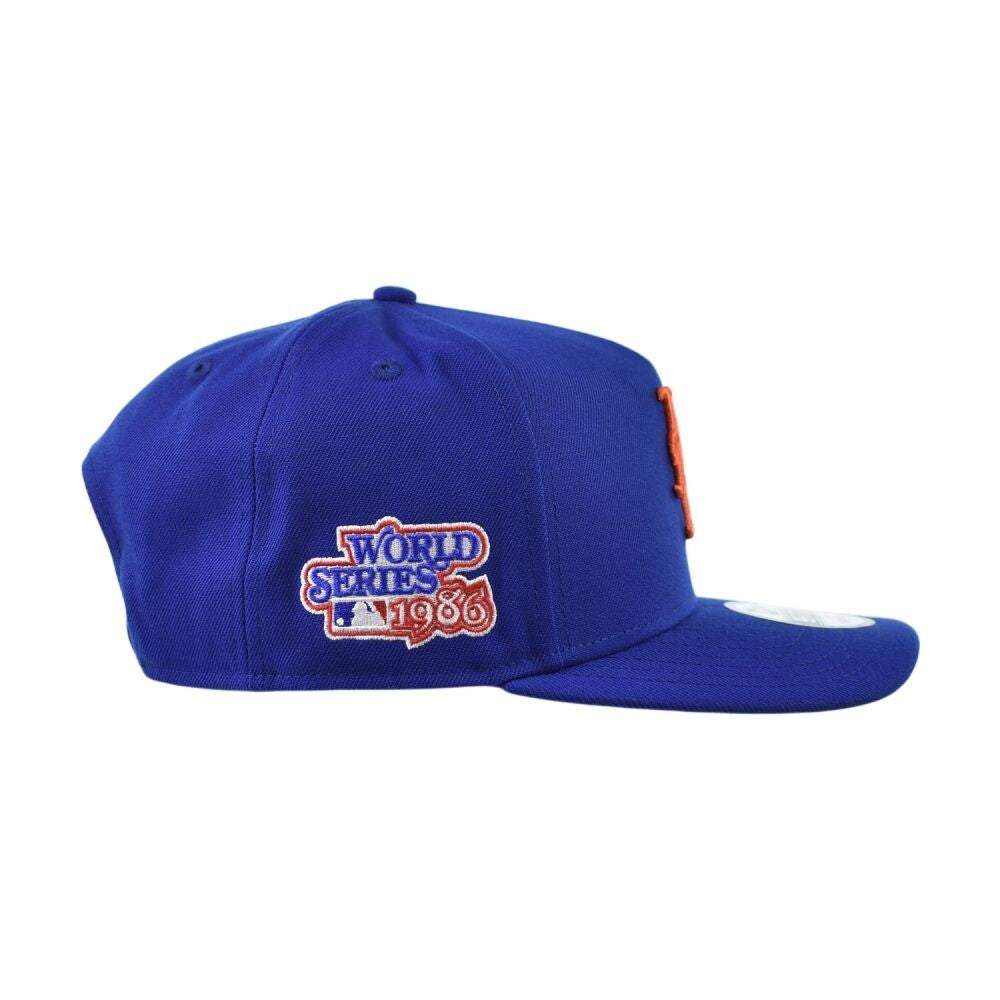 New Era NY Mets 1986 World Series 9Fifty Men's Snapback Hat Blue 60642350