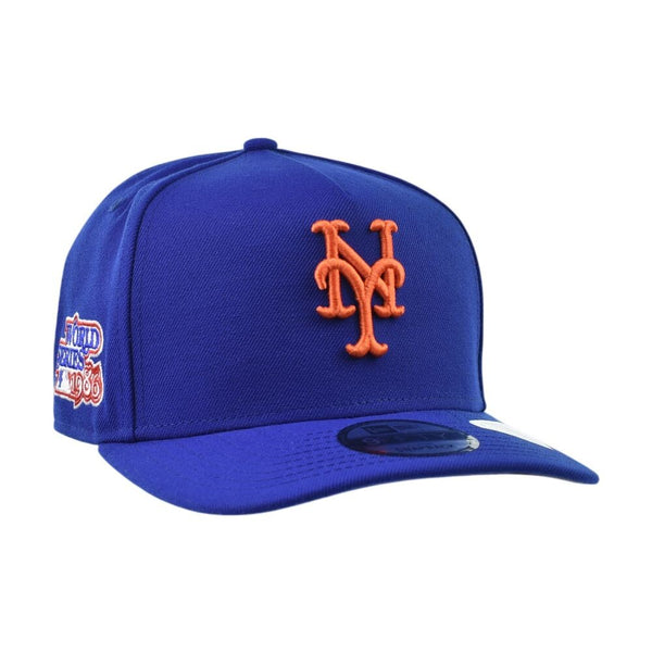 New Era NY Mets 1986 World Series 9Fifty Men's Snapback Hat Blue 60642350
