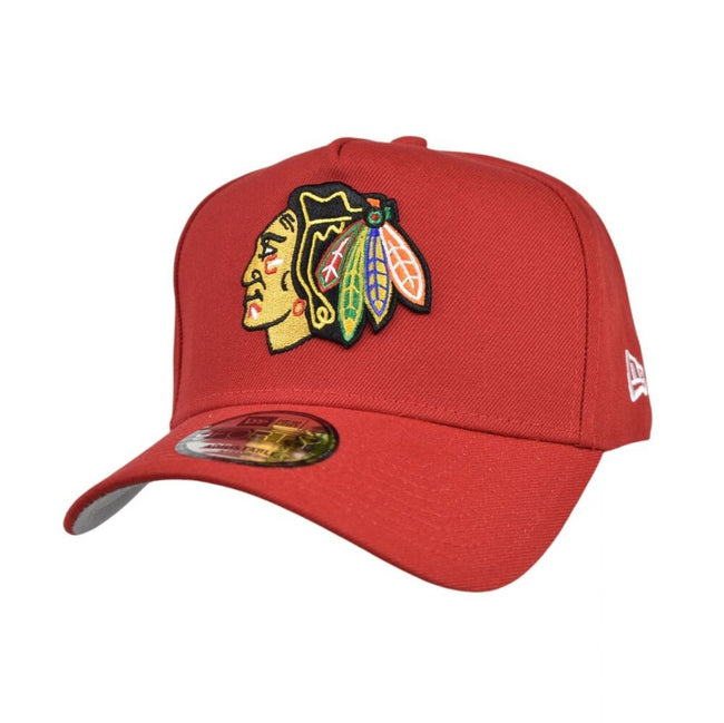 New Era Chicago Blackhawks Team 9Forty Men's Snapback Hat Red 60646501