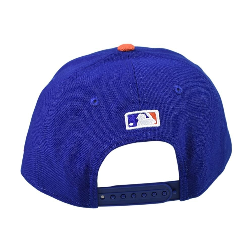 New Era NY Mets M-Crown 9Forty Men's Snapback Hat Blue/Orange 60646767