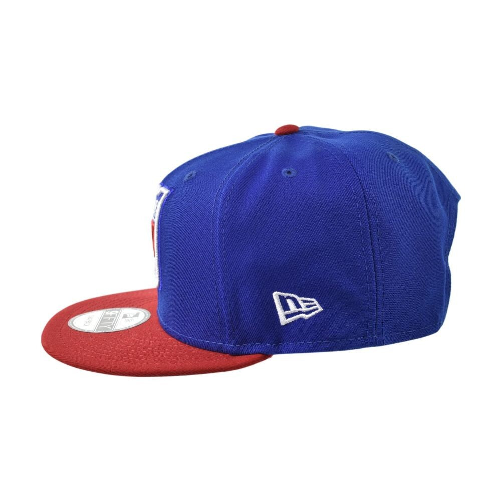 New Era New York Rangers 9Fifty Men's Snapback Hat Blue/Red 60649567