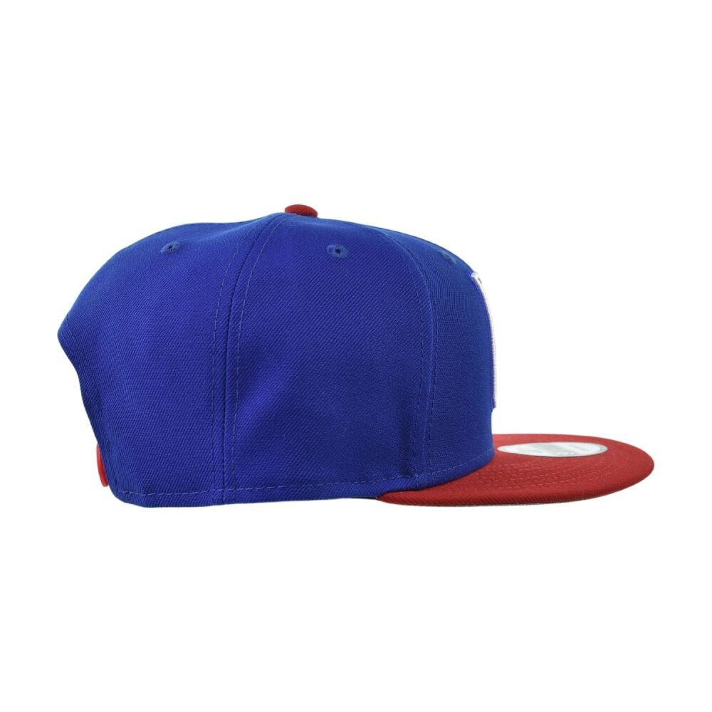 New Era New York Rangers 9Fifty Men's Snapback Hat Blue/Red 60649567