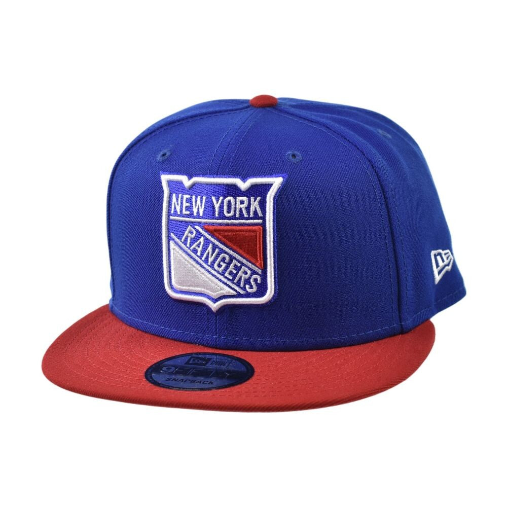New Era New York Rangers 9Fifty Men's Snapback Hat Blue/Red 60649567
