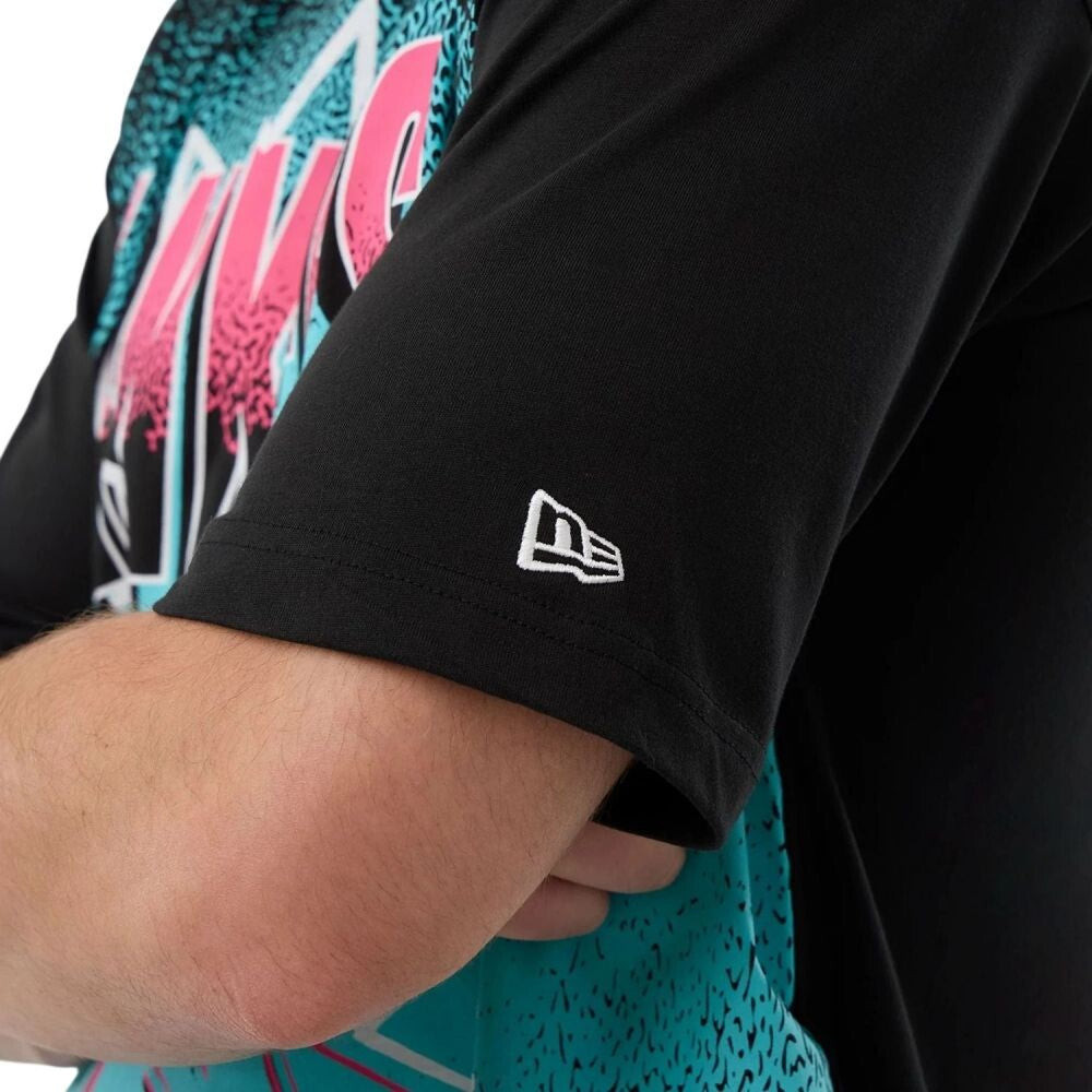 New Era New York Yankees Grafitti Men's T-Shirt Black/Blue/Pink 60676339