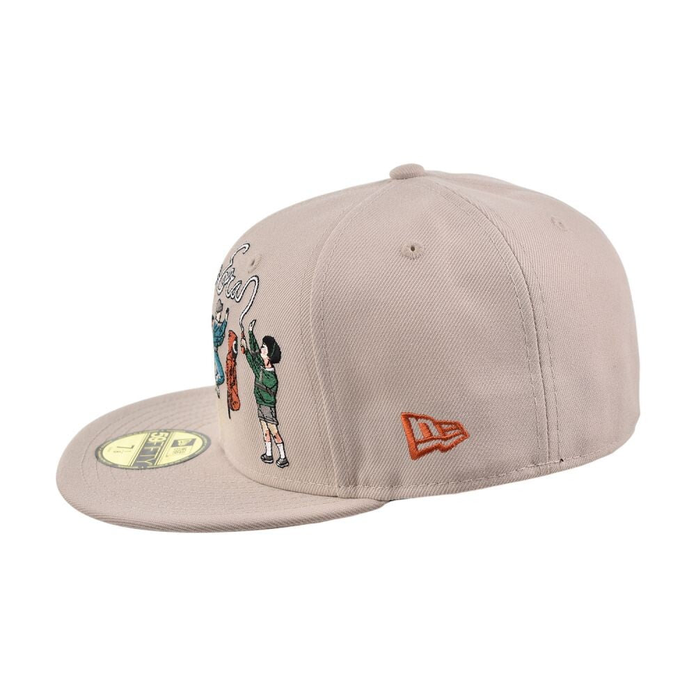 New Era Squid Game Skipping 59Fifty Men's Fitted Hat Stone 60766453