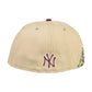 New Era NY Yankees Chile Copihue Flower Men's Fitted Hat Tan 60768699