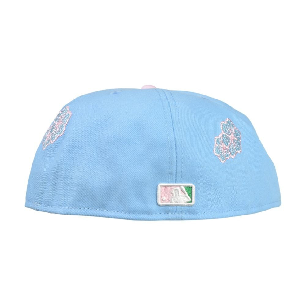 New Era NY Yankees Bayahibe Flower Men's Fitted Hat Sky Blue/Pink 60768754
