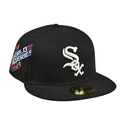 New Era Chicago White Sox Hidden Hit Men's Fitted Hat Black 60803263