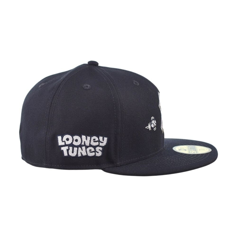 New Era Looney Tunes NY Yankees Bugs Bunny Mens Fitted Hat Navy 60857903