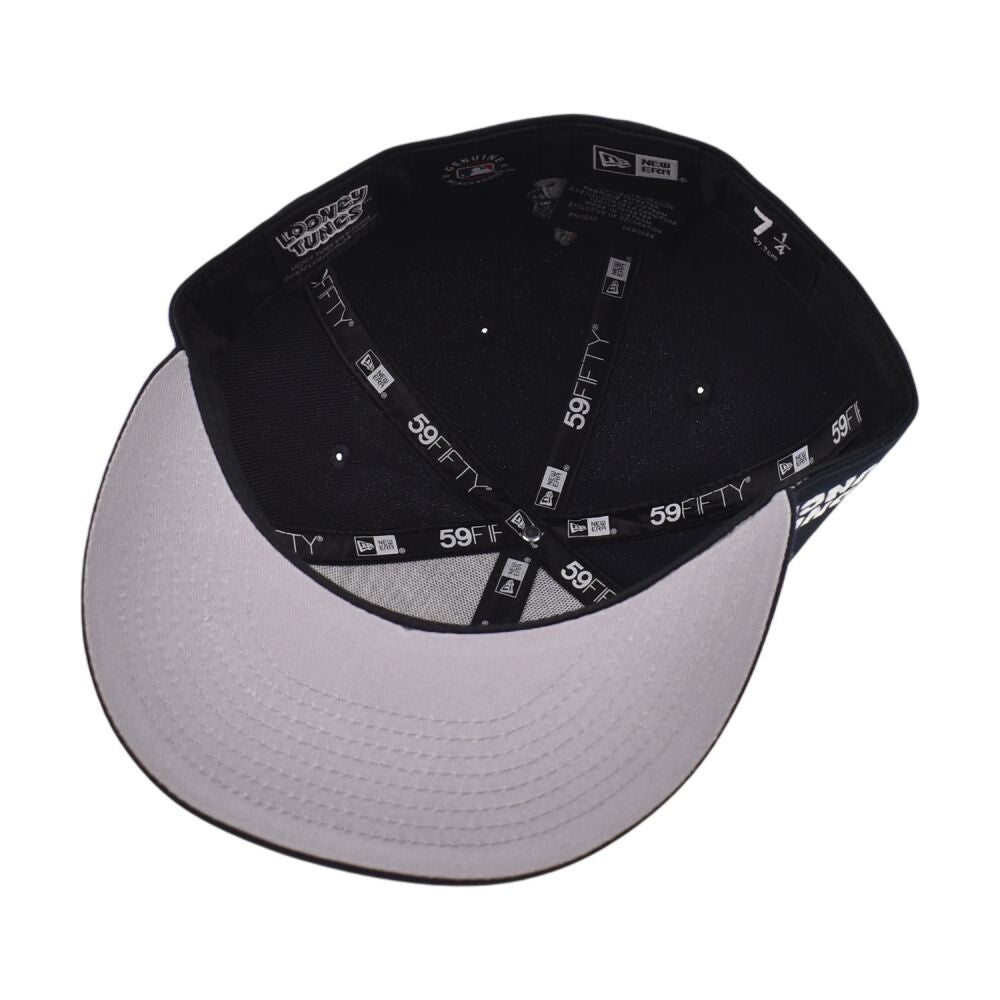 New Era Looney Tunes NY Yankees Bugs Bunny Mens Fitted Hat Navy 60857903