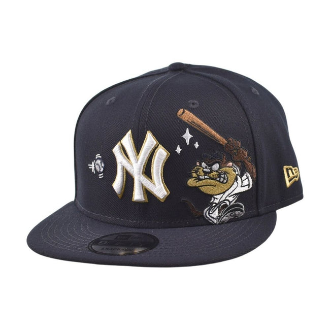 New Era Looney Tunes NY Yankees Taz Men's Snapback Hat Navy 60858002
