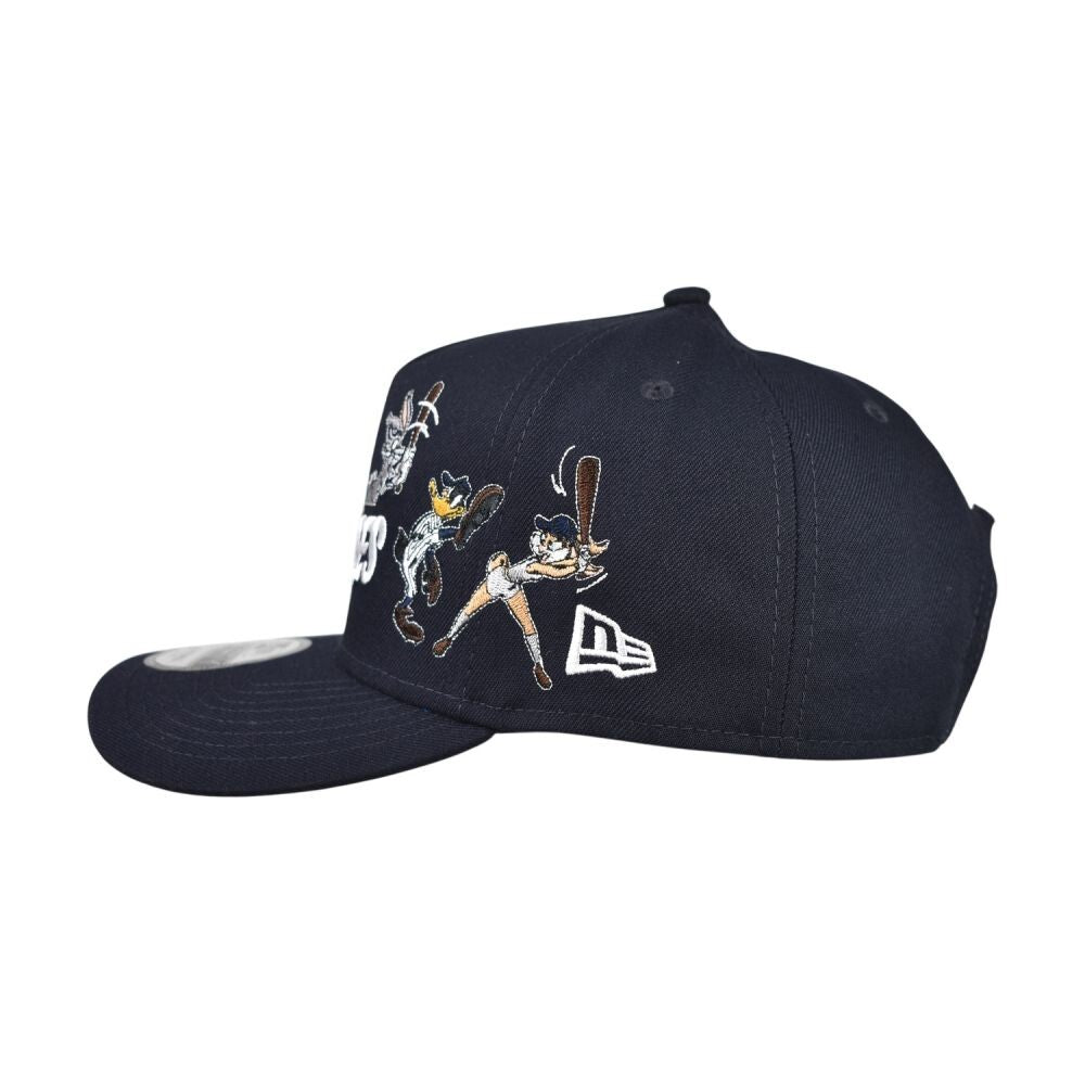New Era X Looney Tunes NY Yankees 9Forty Mens Snapback Hat Navy 60858087