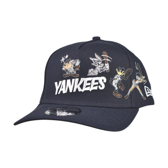 New Era X Looney Tunes NY Yankees 9Forty Mens Snapback Hat Navy 60858087