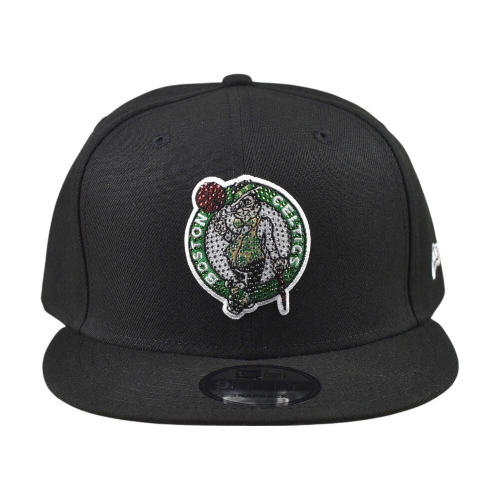 New Era NBA Draft Boston Celtics Rhinestones Men's Hat Black 60861331