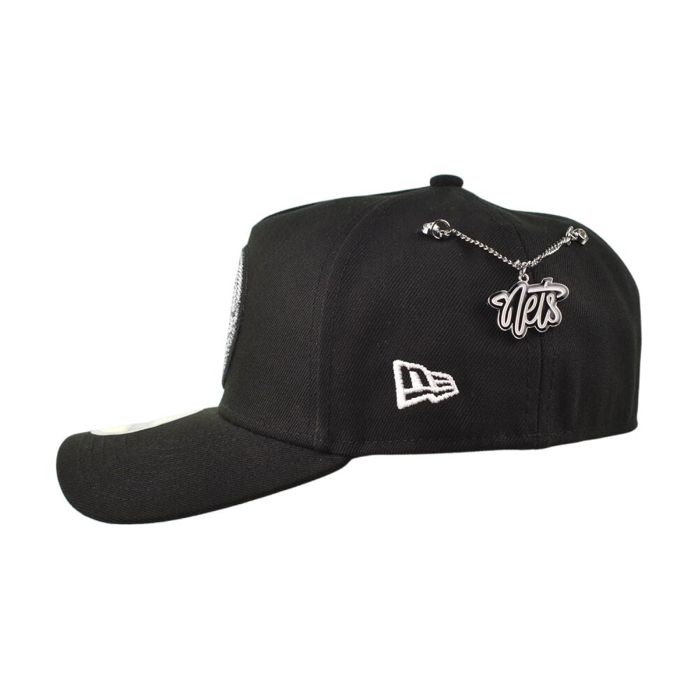 New Era NBA26 Brooklyn Nets Rhinestones Mens Fitted Hat Black 60861352