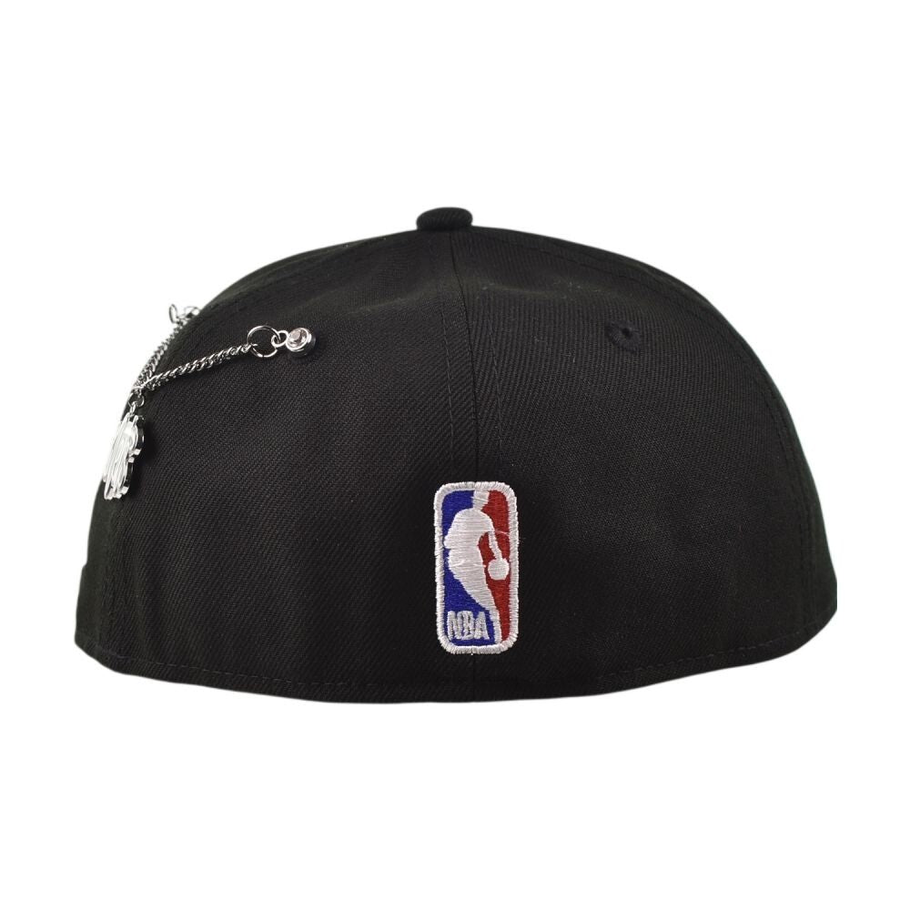 New Era NBA26 Brooklyn Nets Rhinestones Mens Fitted Hat Black 60861352