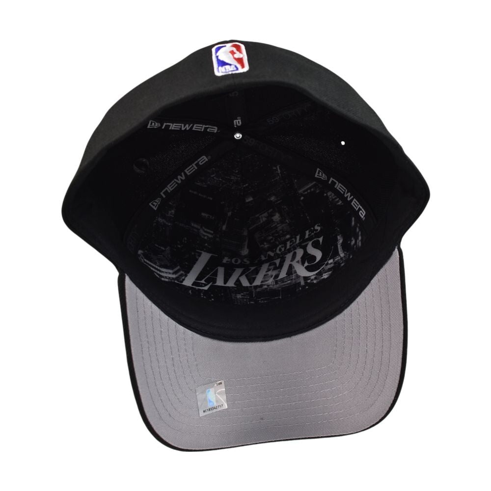 New Era NBA26 Draft LA Lakers Rhinestones Mens Fitted Hat Black 60861381