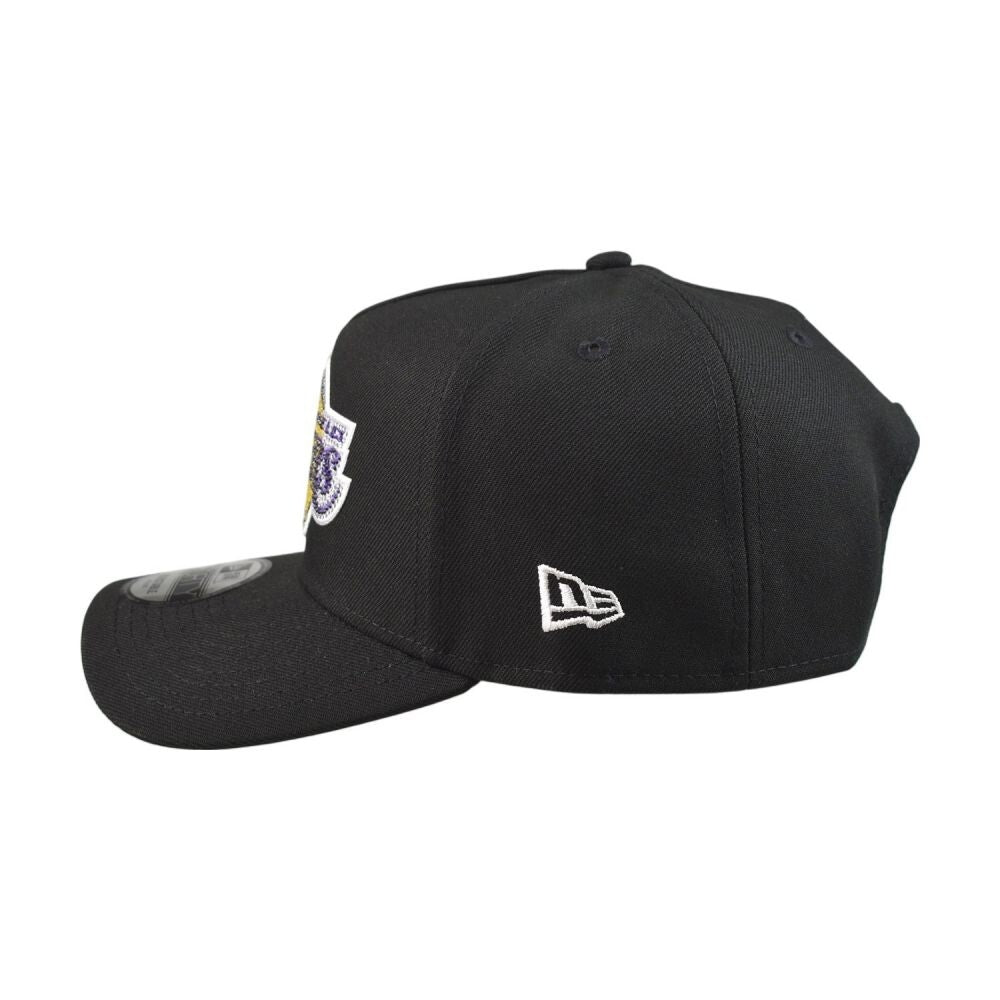 New Era NBA Draft LA Lakers Rhinestones Mens Snapback Hat Black 60861499