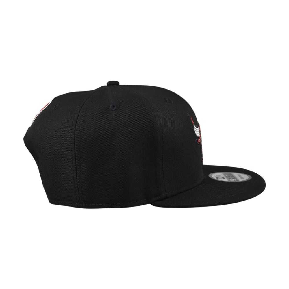 New Era NBA Draft Chicago Bulls Rhinestones Men's Hat Black 60861588