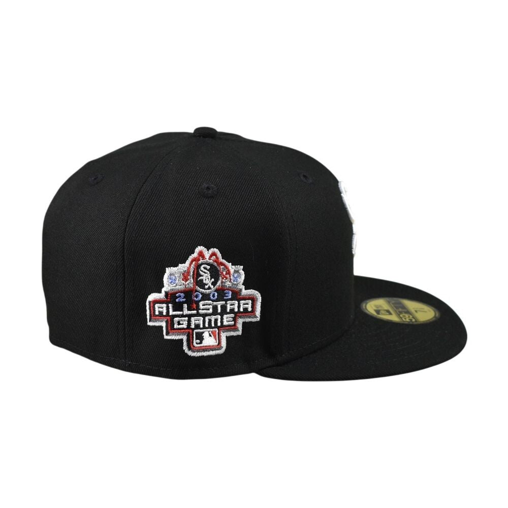 New Era Chicago White Sox 2003 59Fifty Men's Fitted Hat Black 60873551
