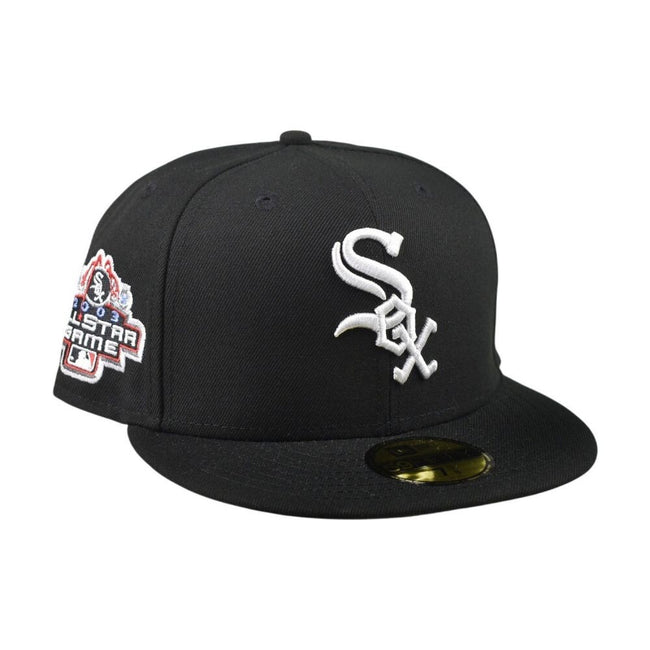 New Era Chicago White Sox 2003 59Fifty Men's Fitted Hat Black 60873551