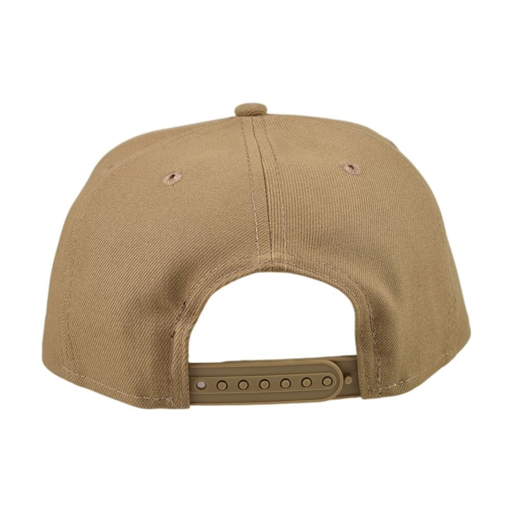 New Era A-Frame NY Yankees 9Fifty Mens Snapback Hat Khaki/White 60873572