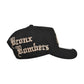 New Era NY Yankees Gothic Lettering Men's Snapback Hat Black 60876714