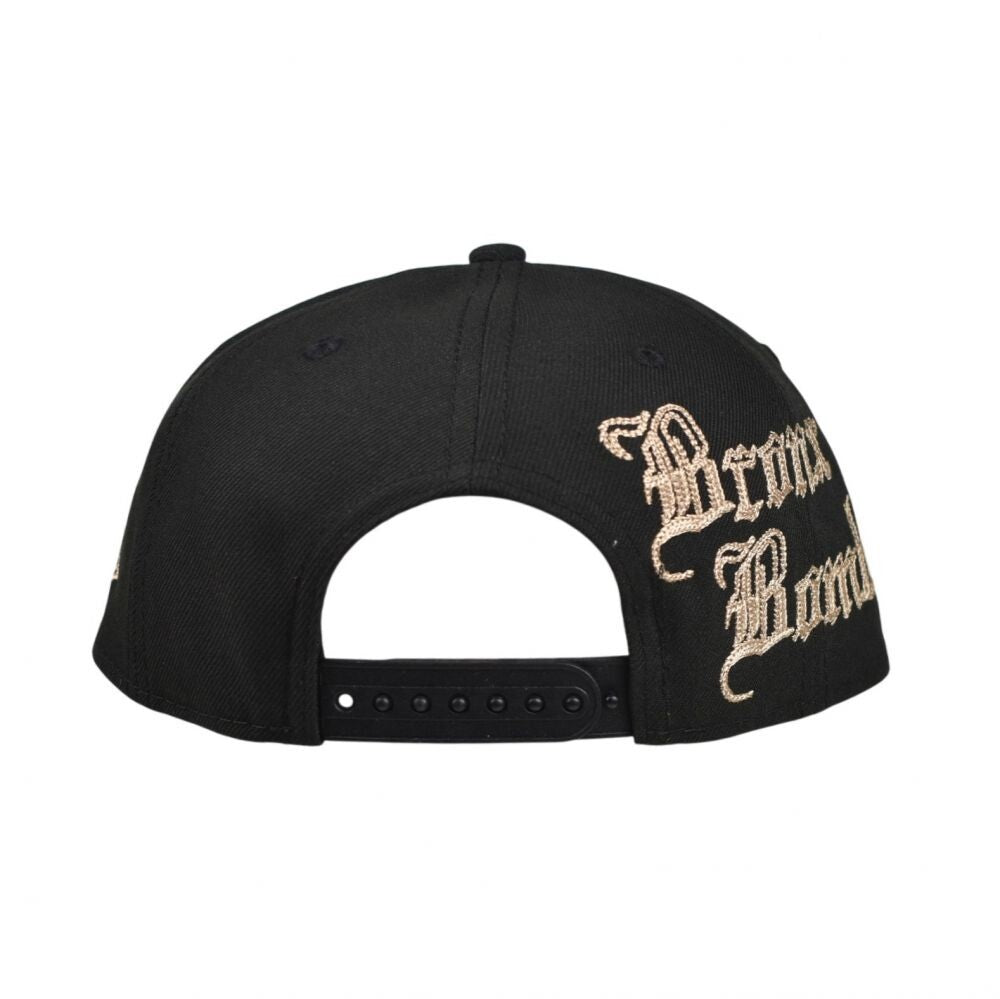 New Era NY Yankees Gothic Lettering Men's Snapback Hat Black 60876714